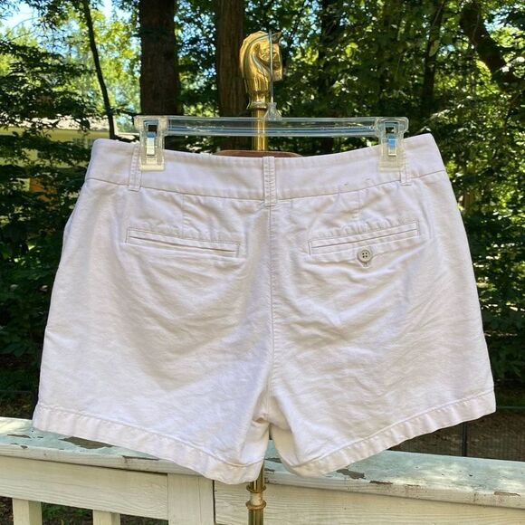J.Crew Light Khaki 100% Cotton Mid Rise Shorts - Picture 3 of 5